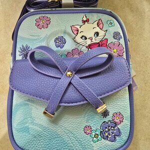 Aristocats Marie Crossbody Bag in Purple and Blue. By Disney Brand New. NWT